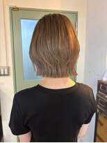 コレット ヘアー 大通(Colette hair)&nbsp;レイヤーボブ/ボブ/ミルクティーベージュ/透明感カラー