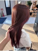 "ちらっと大人可愛い"インナカラー イヤリングカラー