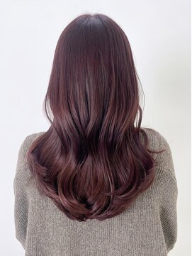 シオン(shion) ロング韓国ヘアくびれヘア美髪顔周りレイヤー_ba544012