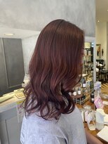 フレイムス ヘアアンドリラックス 大宮東口店(Frames)&nbsp;ワインレッド