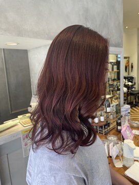 フレイムス ヘアアンドリラックス 大宮東口店(Frames) ワインレッド