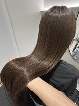 一度の施術で艶髪、美髪の効果を実感!