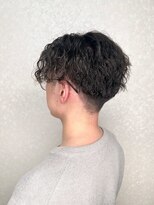 メイ 十条店(mei) メンズカット/ブルーブラック/フェザーパーマ[十条/十条駅]