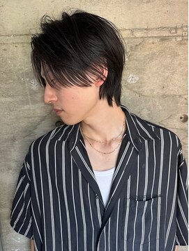 サイン メンズ 渋谷(SIGN men's) フェザーパーマ/ニュアンスパーマ/センターパート/カルマヘア