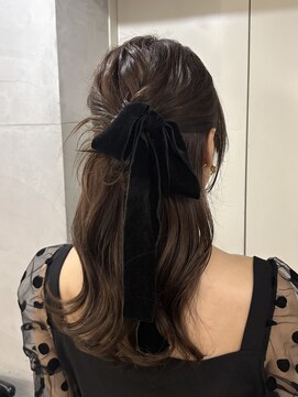 デューヘアー(due hair) ヘアセット/ヘアアレンジ/結婚式お呼ばれヘア