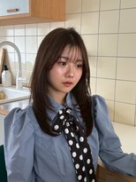 ヘアーアンドメイク シーク 八王子(HAIR&MAKE SeeK) 顔まわりレイヤーでアクセント