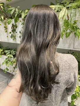 オーセンヘア(AUTHEN.HAIR) （mutsumi.）オリーブグレージュ【仙台美容室】