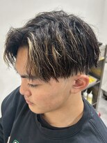 ナム 錦糸町(NAM)&nbsp;MEN’S/リバースセンターパート/ニュアンスパーマ/錦糸町
