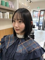 ラフテル(RAFTEL)&nbsp;シースルーバング×ナチュラルくびれボブ