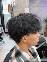 リルジー 大宮店(LIL.G)&nbsp;波巻きツイストスパイラル/リバースセンターパート[大宮/理容室]