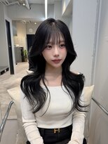 ドットニュー 横浜店(dot.nyu)&nbsp;【ブルーブラック×韓国ヘア】韓国/韓国ヘア/横浜/横浜駅/学割