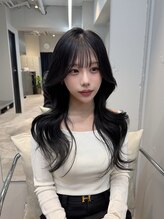 ドットニュー 横浜店(dot.nyu) 【ブルーブラック×韓国ヘア】韓国/韓国ヘア/横浜/横浜駅/学割