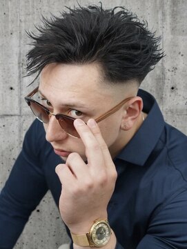 ヘッドストック 大和八木店(HEAD STOCK) ハーフアップショートアクティブショート波巻きシャドウパーマ