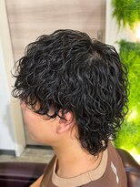 デルフィーノ ヘアーパフォーム(delfino hair perform)&nbsp;波巻きサーフカールメンズパーマ