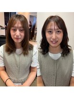 シエン 本店(CIEN)&nbsp;CIEN 杉本希 ミディアムパーマ