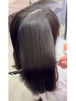 canoa 阪急茨木店【カノア】【10月31日NEW OPEN（予定）】&nbsp;髪質改善カラー【透明ブルーブラック】