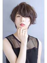 アミィヘアー(Ami Hair) 大人かわいいショート×ダークグレージュ