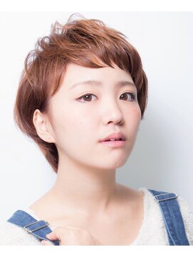 ジャン クロード ビギン 表参道店(JEAN CLAUDE BIGUINE) ☆mixカラーを施したフレンチショート　20代30代40代