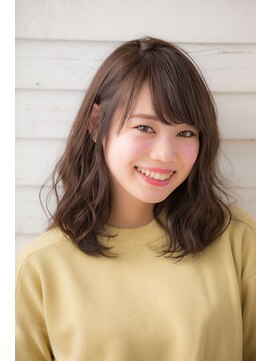 ガーデントウキョウ(GARDEN Tokyo) 【GARDEN KOMAKI】スポンテニアスミディパーマにフリンジバング