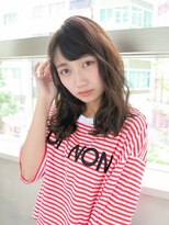 ルティア(Lutia) ベージュカラー 斜めバング 伸ばしかけヘア★★