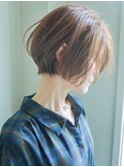 大人かわいい小顔耳掛け丸みショート【CICATA鎌倉 関口】