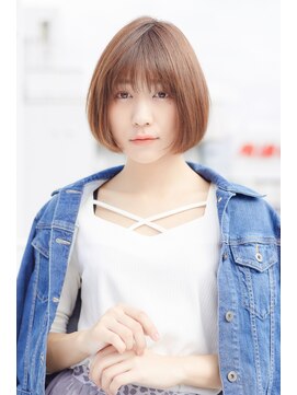 ロージー 水沢花園店(Rosy) ひし形シルエットボブエアリーショート