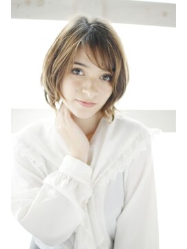 ゴッドハンド 横浜店 毛先ニュアンスカールのボブ