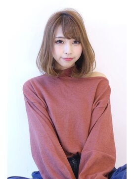 オーロ 宝塚店(ORO) ひし形シルエットグレーベージュエギョモリエアリーミディ