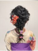 編みおろしアレンジ