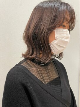 マッシュ チャヤマチ(MASHU chayamachi) シアベージュ×外ハネロブ