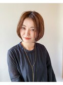 大人ショートボブ 30代40代50代60代