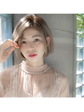 リリアン 表参道(relian) ショートボブ 縮毛矯正