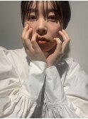 〔mirisa〕　束感ショート　丸み