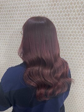 アーチフォーヘアー(a rch for hair) カシスレッド○艶々モテロングヘア
