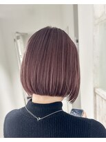 ゴウトゥデイ 横須賀店(GO TODAY)&nbsp;切りっぱなしボブ / ピンクブラウン