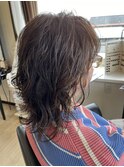 【ウルフパーマ】M3D髪質改善