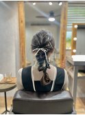 ローポニーアレンジ