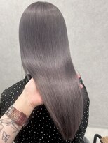 ロウル 渋谷(LOWRL)&nbsp;ラベンダーグレージュ/ケアブリーチ