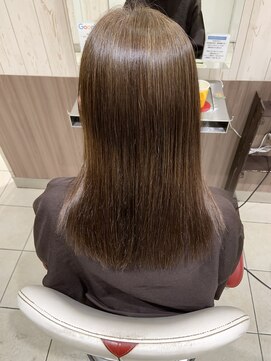アース 天満橋店(HAIR & MAKE EARTH) 20代30代40代髪質改善トリートメント艶感ストレート透明感