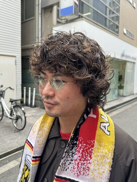 ヒカリス 中崎店(HIKARIS) メンズ × パーマ