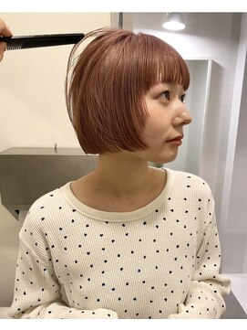 ロールアップスリーブス(ROLL UP SLEEVES) pinkbeige