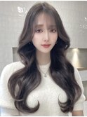 韓国フェイスレイヤーくびれヨシンモリアッシュシアーグレージュ
