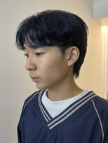 ゼスト パーク(ZEST PARK)&nbsp;ブルーブラック　センターパート　吉祥寺　伊藤佑莉