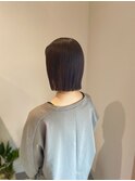 パッツンボブ/艶ストレート