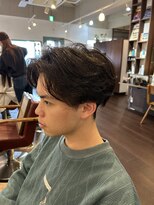 モップス 金沢文庫店(MOPS)&nbsp;フェザーパーマ「ブリーチ/髪質改善/トリートメント」