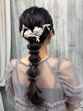 フレーム へアアンドトリートメント 天王寺北口店(FRAME) 編み下ろしヘア