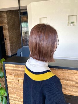 ヴァン カウンシル 王子(VAN COUNCIL) シンプル×上品な大人ボブ 艶カラー/トリートメント #3