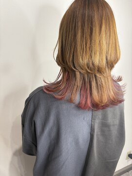 アヴァンス アリオ鳳店(AVANCE) ウルフ×インナーカラー