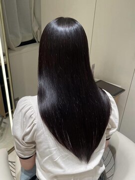 コンティロミー(CONTI ROMMY.) ウルトワトリートメント◎髪質改善◎縮毛矯正☆黒髪☆暗めカラー