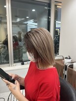 ラピス 渋谷本店(Lapis) フェイスフレーミング/ローライト/レイヤーボブ/髪質改善